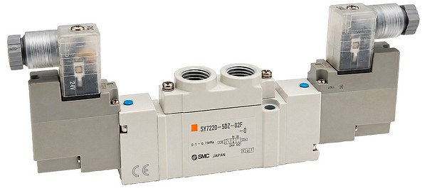 SY9 5/3 magnetventil G3/8 220VAC SY9320-4DZ-03F-Q