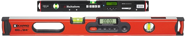 Digitala vattenpass med magnet  