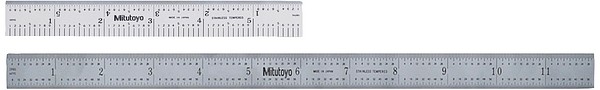 Mitutoyo rigid steel rulers  