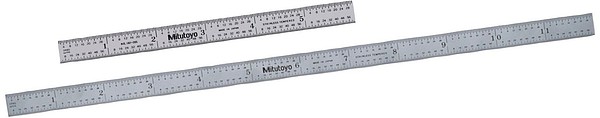 Mitutoyo flexible steel rulers  