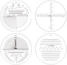 Reticles for loupes