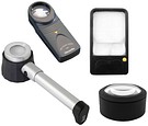 Magnifiers with light