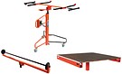 Levpano 2 plate lift + accessories