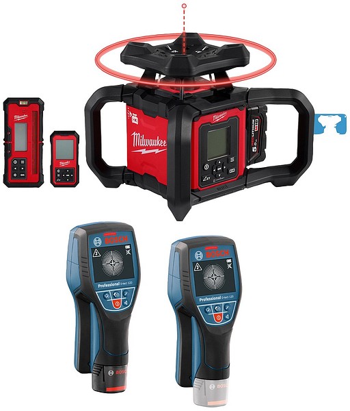 Milwaukee M18 RLOHV1200 tasolaser  