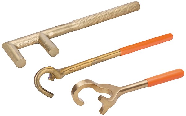 Valve keys and valve hooks AL-BR  