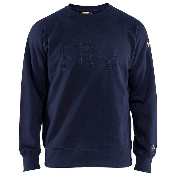 Sweatshirt BLÅKLÄDER 3477 FR L 347717628900 flame-resistant navy