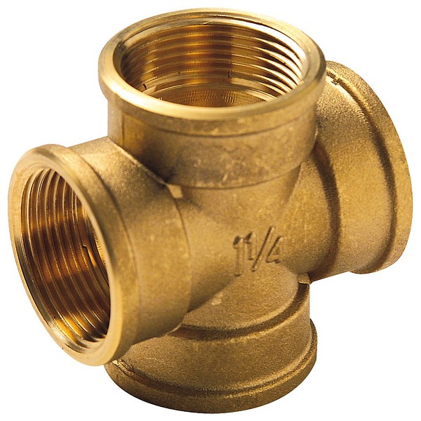 Cross Brass 1 1/2 DN40 PN25