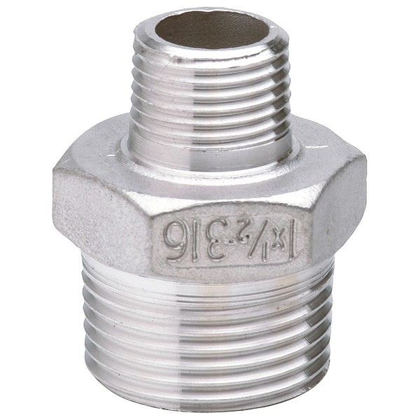 Supistuskaksoisnippa 1/2x3/8 AISI 316