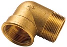 Elbow 90° Brass F/M 3/4