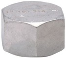 Kuusiohattu 2 1/2 AISI316
