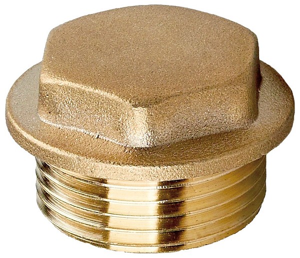 Hexacong plug Brass  1/8 DN6 PN25