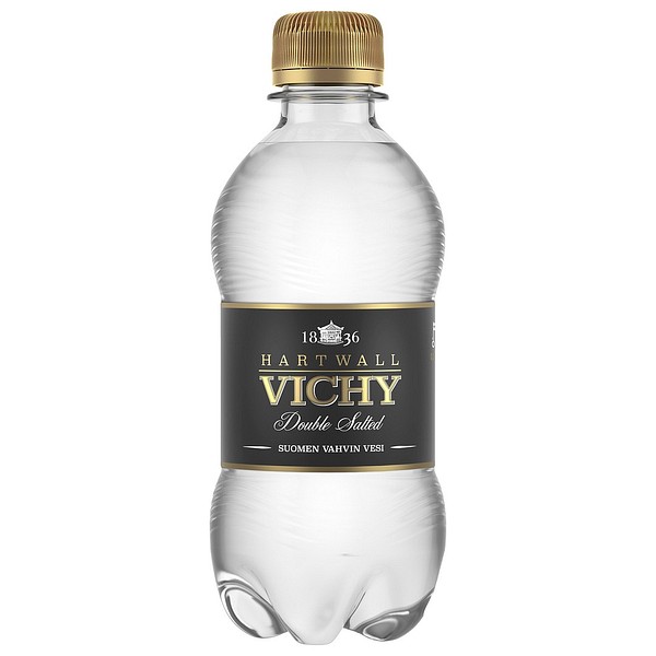 Hartwall Vichy Dbl Salted 24x0,33L 33055 24pack 0,33l 81 pak/lava