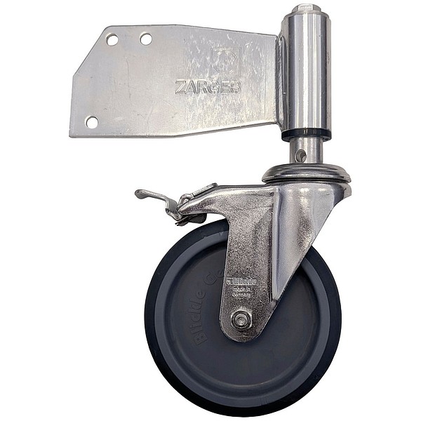 Sprung castor with brake 15kg Zarges 802199