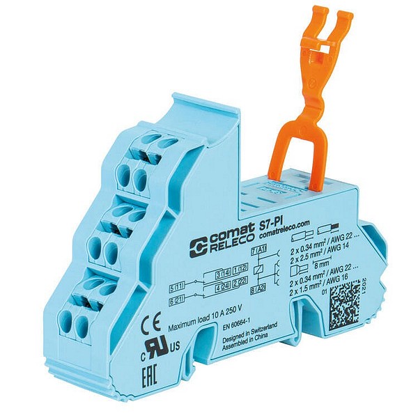 C7 S7-PI C7 SOCKET, SPRINGTERMINALS