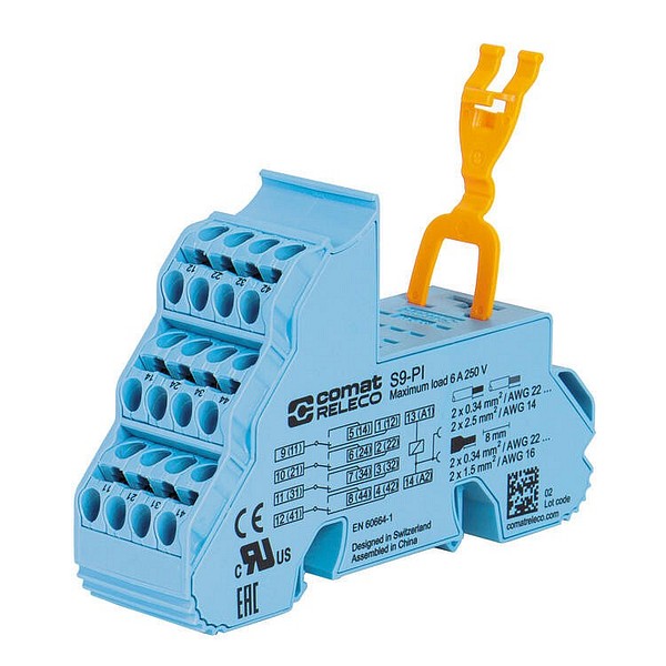 C9 S9-PI C9 SOCKET, SPRINGTERMINALS