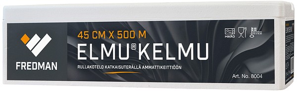 Fredman Elmu plastic wrap 45cmx500m 45 cm x 500 m 8004 1rll/pkg