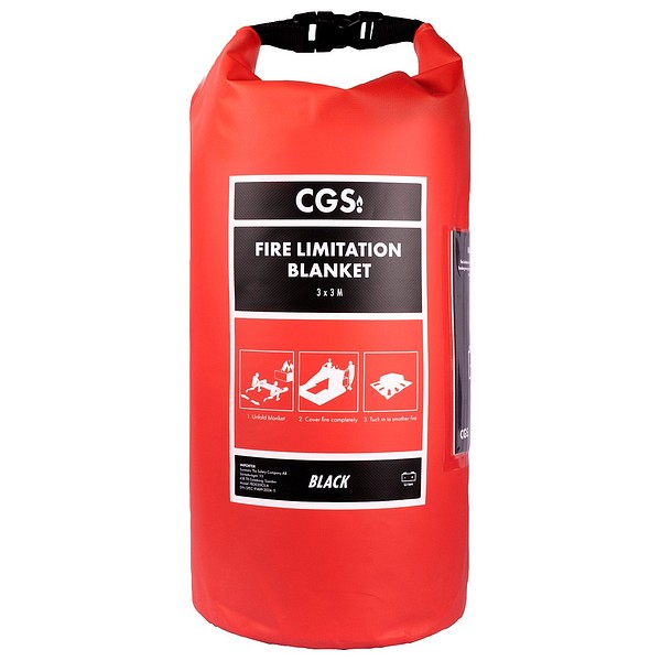 Fire blanket CGS 3x3m 602067, EN 13501-1:2018, 1500 °C