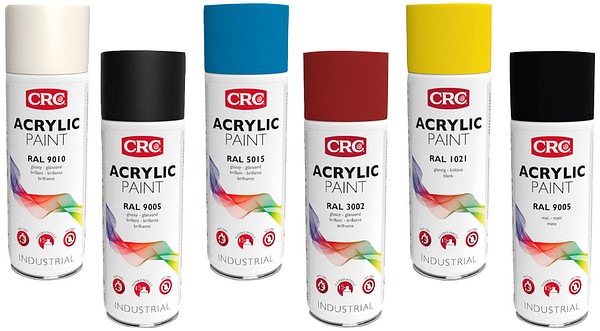 CRC Acrylic Paint spray paints  