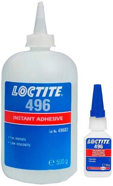 Loctite 496 snabblim hög styrka  