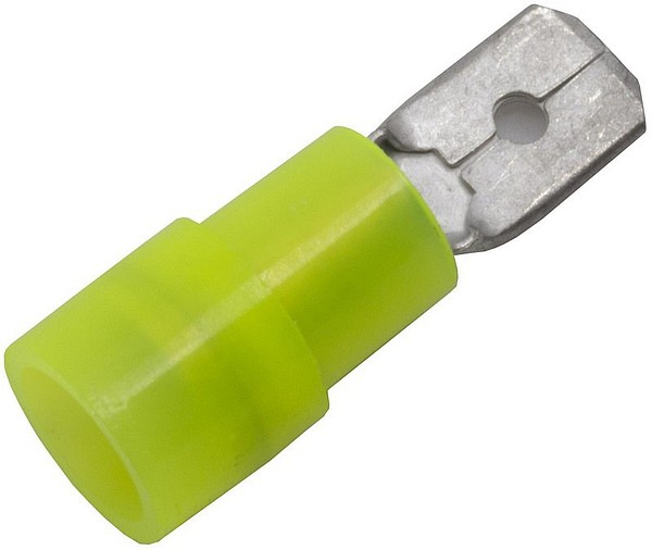 Eristetty lattaliitin, 4-6mm A4607H 100kpl/pss keltainen
