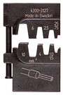 Crimping die for end sleeves