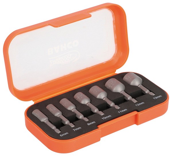 Magn. socket set 6-13mm 7pcs Bahco KM6750/S7