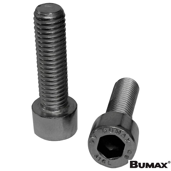 Insexskruvar ISO 4762 A4 BUMAX88  