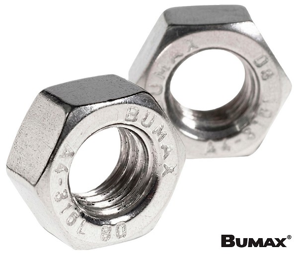 Sexkantsmuttrar ISO 4032 A4 BUMAX88  