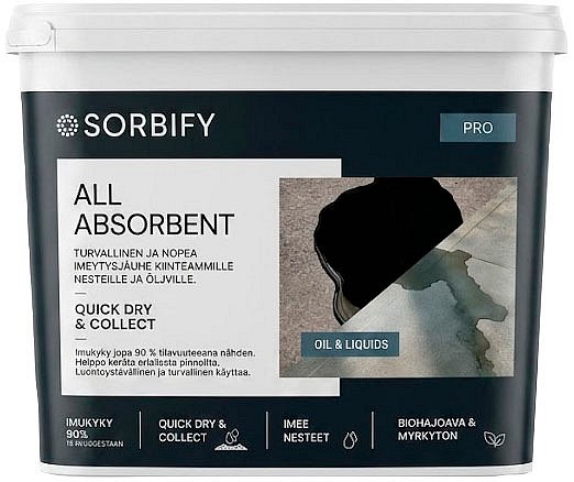 Aborbentpulver ALL Universal 10,9L Sorbify absorbent 1,4kg