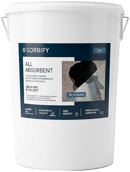 Aborbentpulver ALL Universal 20L Sorbify absorbent 2,6kg