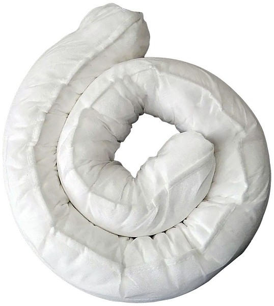 Absorbent boom for oils  