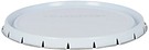 10/20L lid &amp; lugs, white, lacq.int.