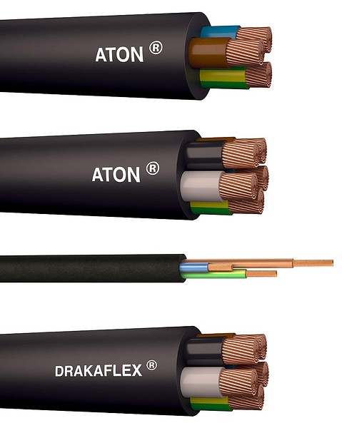 H07RN-F rubber cables  