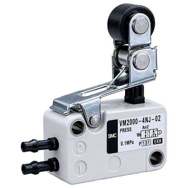 3/2 valve 1-way roller lever 4mm VM1000-4NU-02