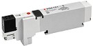VQ2 5/2 plug-in valve 24VDC