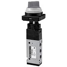 5/2 valve 2-pos twist selector G1/8