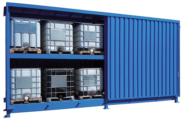 Förvaringscontainrar för IBC-behållare  