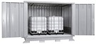 Förvaringscontainer för 2 IBC