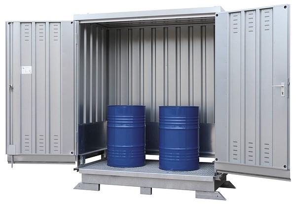 Brandfarlig container 300L Lacont H63-1100-A