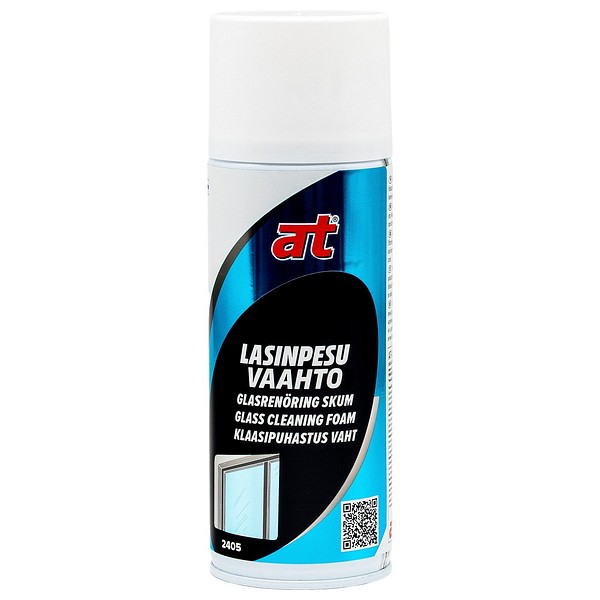 AT Lasinpesuvaahto 400/520ml 2405 puhdistusaine 12 kpl/ltk