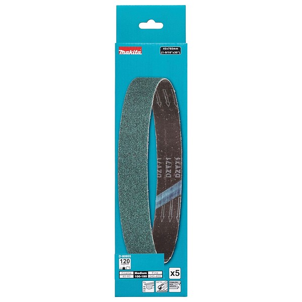 Slipband 40X760mm K120 5st Makita D-80955