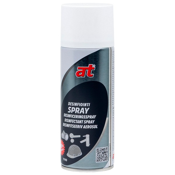 AT Desinfiointispray 400/520ml 7110 etanolipohjainen 12 kpl/ltk