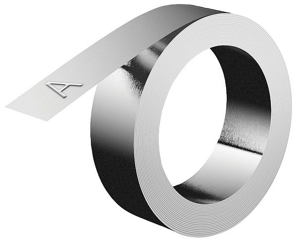 Dymo Rhino aluminium tape 12mmx4.8m for M1011 embosser