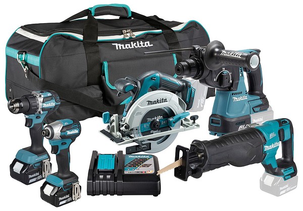 Akkukonesarja DLX5112GX2 Makita DLX5112GX2