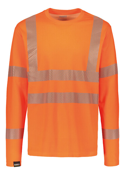 Turva T-paita pitkähihainen Dimex 4295+ Hi-Vis  