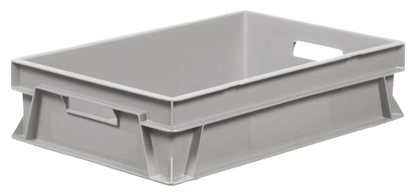 25L Harmaa kantoaukoilla 600x400x145mm  
