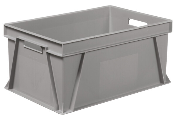 55L Harmaa kantoaukoilla 600x400x280mm  